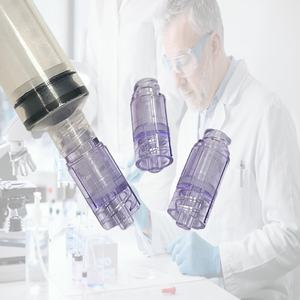 Tipo de moldeo por inyección de conector sin aguja de plástico transparente - Product Image 6