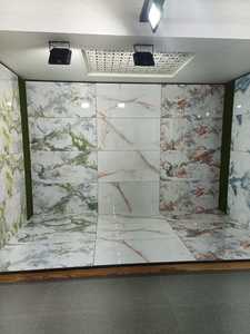 คอลเลคชั่นใหม่ดีไซน์ทันสมัย600x1200มม. พื้นผิวมันวาวสูงกระเบื้องพอร์ซเลนพื้นผิวมันวาวสูง10มม. พื้นอพาร์ทเมนต์หนาครอบคลุม5 + - Product Image 2