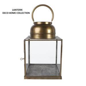 Portavelas Moderno de Metal y Vidrio, Rectangular, Decorativo, para Piso, Centro de Mesa para Bodas, Portavelas Tipo Huracán para Decoración del Hogar - Product Image 4