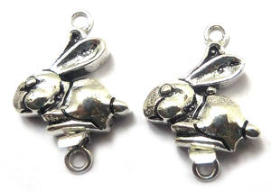 28X20MM Multi-Strand Box Fermoir 18K Or Cuivre Oxydé et Argent Plaqué 1 Brin Bijoux Fermoir B770 - Product Image 4