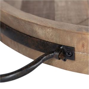 Bandeja de servicio de madera de Estilo vintage para el hogar, accesorio decorativo de gran calidad para hotel, restaurante, bar, utensilios de cocina, decoración de mesa, hecho en la India - Product Image 2