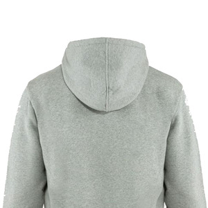 Sudaderas con capucha de lana para hombre de color gris 300 GSM más vendidas con logotipo impreso personalizado en sudaderas con capucha para hombre - Product Image 5
