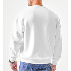 เสื้อสเวตเชิ้ตแขนยาวคอกลมแบบเรียบ คุณภาพสูง รับสกรีนโลโก้ตามสั่ง สำหรับผู้ชาย ขายส่ง - Product Image 4