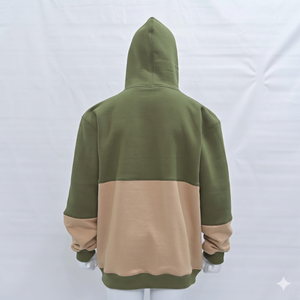 Sudadera con Capucha de Primera Calidad a Precio Razonable, Dos Paneles, Logotipo Bordado Personalizado, 100% Algodón, 400 g/m², Cómoda y Transpirable - Product Image 2
