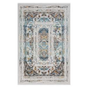 Tapis d'intérieur multicolore moderne HL004 de Netline Home Depot, 100 % polyester, anti-peluches, facile à nettoyer, durable pour la chambre à coucher et le bureau - Product Image 5