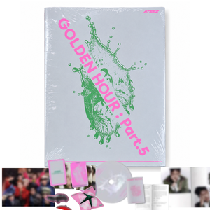 ATEEZ GOLDEN HOUR Part.5 Álbum [Versión DIARY] Álbum de Fotos + CD + 2 Tarjetas Fotográficas + Tarjeta Postal + Mini Póster + Pegatina (Bad) K-Pop Coreano - Product Image 3