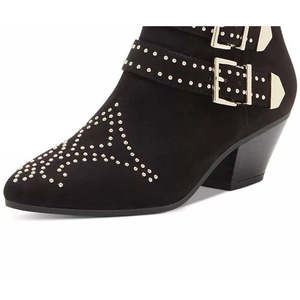 INC International Concepts Stivaletti da donna Iliana con borchie in stile western, neri, taglia 7 M - Product Image 3