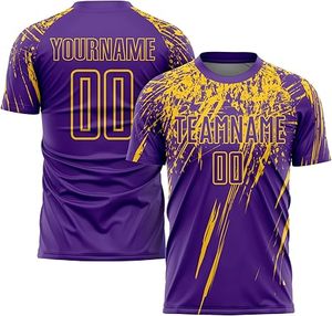 Conjunto de uniforme de fútbol transpirable personalizado para hombres y jóvenes, ropa deportiva OEM con kit de Jersey y pantalones cortos, uniforme de fútbol del equipo - Product Image 4