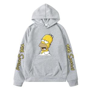 Bart Simpson FRIENDS Sudaderas gráficas Otoño Dibujos animados Hombres Sudaderas con capucha Casual Street Hombres Mujeres Algodón Fleece Pullover Con capucha - Product Image 5