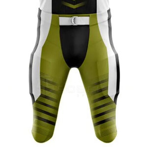 Conjunto de Uniforme de Fútbol Americano para Hombre 2025, 100% Poliéster, Transpirable, de Secado Rápido, Color Personalizado, Jersey y Pantalón, Opción de Talla Grande - Product Image 4