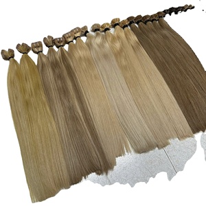 Couleur de cheveux bruts 613 trame de cheveux vietnamiens soyeux naturel droit cuticule alignée prix usine à partir de 100% réel non transformé - Product Image 6
