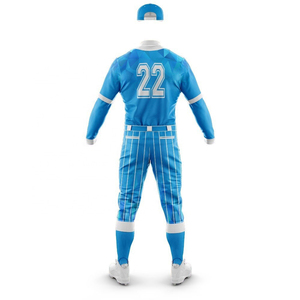 Uniforme de baseball pour hommes personnalisé, respirant et imprimé, en polyester, vente en gros OEM, votre propre design, très demandé - Product Image 2