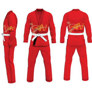 Kimono de Jiu Jitsu Unisex de Alta Calidad con Diseño Personalizado y Tejido de Perlas con Pantalón, Precios Más Competitivos - Product Image 3