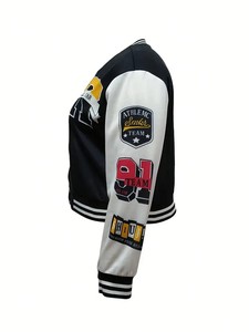 เสื้อแจ็กเก็ตทีมตัวแทนสตรีแผ่นปักลายดีไซน์ทันสมัย - Product Image 4