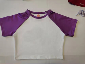 Custom Fitness Sexy traje de baño de las mujeres de 2 piezas Micro Mini Bikini conjunto a juego camiseta traje de baño ropa de playa traje de baño para las mujeres 2024 - Product Image 2