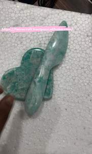 Elegant Resin Cheese & Dessert <b>Knife</b> Handmade Acrylic Marble Texture Aqua Swirl Kitchen Tool for Home Hotel & Gift Sets - Product Image 5