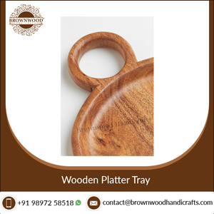 Plateau en bois fait main de forme rectangulaire de couleur finie en bois de haute qualité de 15mm d'épaisseur Lot de 3 de l'Inde - Product Image 2