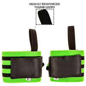 Quantité minimale de commande bas nouveauté Logo personnalisé néoprène poignets respirant haltérophilie Fitness produit de sécurité avec prix sur mesure - Product Image 2