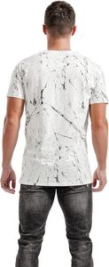 T-shirts pour hommes T-shirts d'été en coton à manches courtes à col rond T-shirts pour hommes surdimensionnés Vêtements pour hommes - Product Image 6