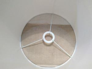 Abat-jour en tissu ikat d'impression numérique vibrant à forte demande pour la décoration de lampe de table de dîner avec anneau supérieur de porte-ampoule Spider E 27 - Product Image 5