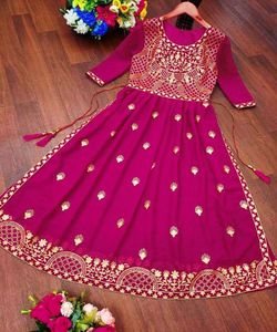 Femmes musulmanes Boutique Fourchette Style Gharara Costume Pakistanais Mode Pelouse Robe cousue pour l'Aïd Mariage Fête Porter Islamique - Product Image 6