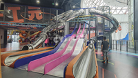 Projet clé en main de centre de divertissement familial en intérieur, équipement d'amusement personnalisé, parc de trampolines et aire de jeux gonflables