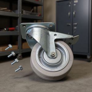 Rueda giratoria Hazet con freno para armarios con ruedas - Product Image 3