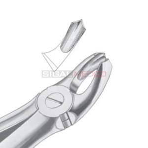 Fig. 18A Molaires supérieures Forceps d'extraction de dents de différentes tailles Instruments médicaux dentaires Prix de gros Fournisseur en vrac - Product Image 2