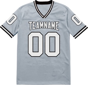 Camiseta de Fútbol Americano Personalizada con Colores y Nombre/Número del Equipo, Talla Grande para Hombre, con Mangas Cortas y Tela Transpirable - Product Image 2