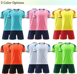 New Latest for the Year Men's O-Round <b>Soccer</b> Jersey Uniforms Set Customizable OEM Options Cutting Technique Sublimation - Product Image 5