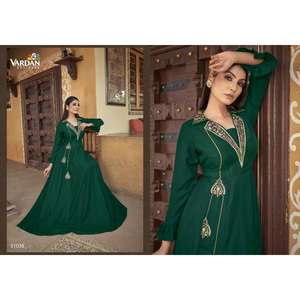 ชุดเล่น Salwar แบบปักที่สง่างามพร้อมชุดจับคู่ dupatta สำหรับเทศกาลลดราคา - Product Image 2