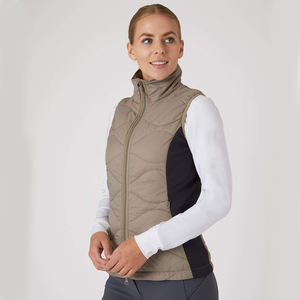 Chaleco acolchado Fabricante personalizado Venta caliente Ropa de invierno Abrigo acolchado Polo de marca Chalecos ecuestres Chalecos acolchados para mujer - Product Image 6