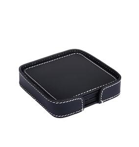 Promotional Reusable Personalized Custom Print Logo Genuine Leather <b>Drink</b> <b>Coasters</b> Genuine Leather <b>Coaster</b> Mats & Pads - Product Image 3