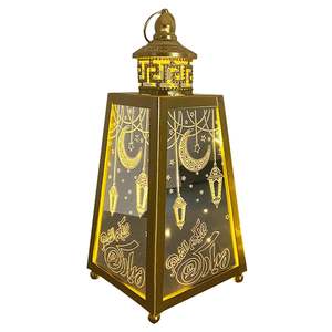 Vente en gros de lanterne à bougie en filigrane marocaine en métal bougeoir suspendu décoratif pour la maison par le fabricant fournisseur - Product Image 4