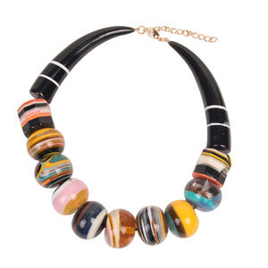 Fashion Personality Custom <b>Red</b> <b>Beads</b> Necklace Pendant <b>Bead</b> Necklace Jewelry - Product Image 3