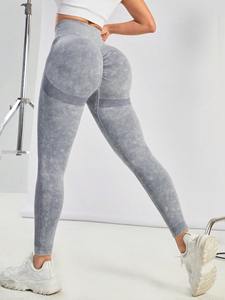 Leggings de yoga d'hiver pour femmes avec taille-Tissu respirant en coton/bambou pour la gym et la course à pied - Product Image 2
