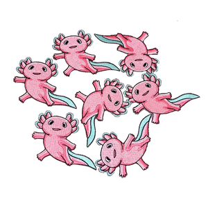 Chemises personnalisées pour enfants Machines d'animaux mignons Patchs de broderie thermocollants Transfert de chaleur personnalisé Coeur de fleur 3D principalement en tissu - Product Image 5