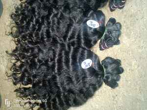 Indian Virgin Remy Single Drawn Bulk 100% Cutícula alineada Extensiones de cabello humano Máquina Doble trama Tejido Crudo Sin procesar - Product Image 4