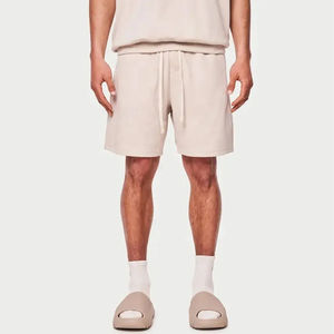 Ensemble de vêtements d'été deux pièces pour hommes Short léger et respirant imprimé de logo personnalisé avec t-shirt pour temps chaud - Product Image 5