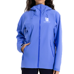 Chaqueta cortavientos de verano para mujer 2025 al aire libre senderismo abrigo informal para acampar chaqueta de lluvia de manga larga para mujer - Product Image 4