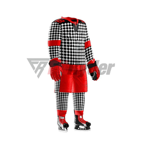 Uniformes de hockey sobre hielo transpirables de secado rápido de calidad superior hechos en fábrica con diseño de logotipo personalizado precio al por mayor barato para equipos - Product Image 3