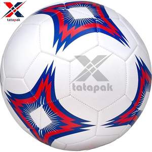 Meilleures ventes de ballons de football personnalisés, couleurs et logo personnalisés, faible MOQ, dernier modèle, options solides, service OEM, léger, résistant à l'eau - Product Image 4