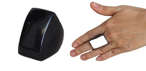 แหวนเขาควายขัดเงาธรรมชาติ ทำมือ สไตล์โมเดิร์น เป็นมิตรกับสิ่งแวดล้อม ออร์แกนิค สำหรับงานแต่งงาน ของสะสม งานศิลปะ เครื่องประดับนิ้วมือ แบบผสมผสาน ซานิยา - Product Image 4