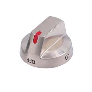 Perilla de control superior de quemador 100% metal real DG64-00473A, perillas de horno y estufa de larga duración para reemplazo de horno doméstico 1 - Product Image 1