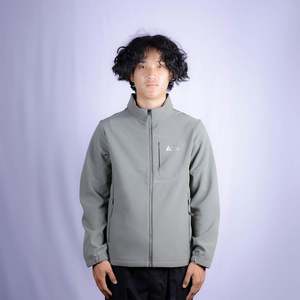 Chaqueta Softshell informal Navigate, ligera, a prueba de viento, resistente al agua, de poliéster, con cuello levantado, estampado para Fitness - Product Image 2