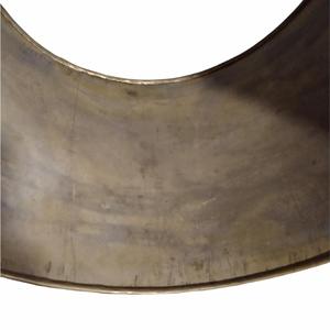 L'objet ressemble à un raccord ou un coupleur de tuyauterie en métal, peut-être en laiton ou en bronze, coque de tambour. - Product Image 5