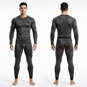 Ensemble Rash Guard Homme Anti-Odeur et Anti-Transpiration 230 GSM – Manches Longues Premium, Tissu Extensible Quadridirectionnel, Coutures Plates - Product Image 1