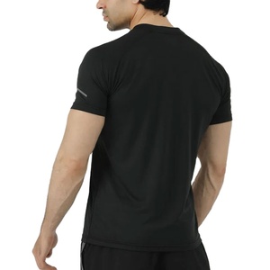 Camiseta Deportiva Ligera de Secado Rápido, 95% Poliéster, 5% Elástico, Cuello Redondo, Lisa, con Logotipo Personalizado, Precio Bajo, Venta al Por Mayor de Fábrica - Product Image 5