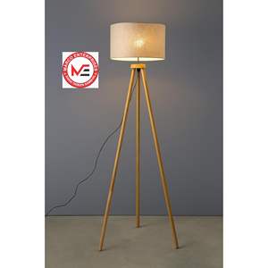 Rustic Walnut Elegant StylishClassic Wooden <b>Floor</b> <b>Lamp</b> for Home and Office <b>Brown</b> Classic <b>Floor</b> MulticolorFabric wholesale supply - Product Image 1