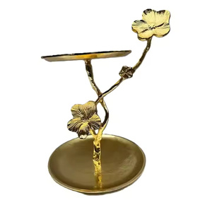 <b>3</b> <b>Tier</b> Tableware Display <b>Stand</b> Cup <b>Cake</b> Decorating <b>Stand</b> Aluminum Golden Powder Coated <b>Cake</b> <b>Stand</b> for Party Decoration - Product Image 4